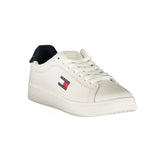 Tommy Hilfiger White Leather Women Sneaker